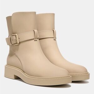 NIB Vince Women's “Kaelyn” Ankle Booties Waterproof Rain Boots in Dune - Size 6